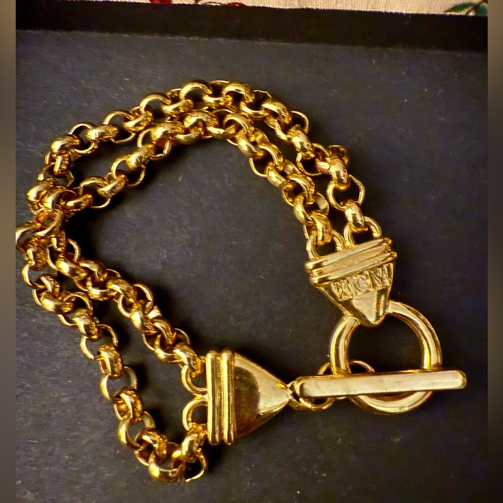 liz & co. XCV Golden Color Chain Bracelet
